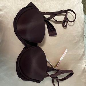 PINK brand , brown strapless bras (removable straps). never worn, brand new !